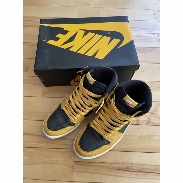 Jordan Brand（NIKE）(ジョーダン)のAIR JORDAN 1 RETRO HIGH OG POLLEN メンズの靴/シューズ(スニーカー)の商品写真