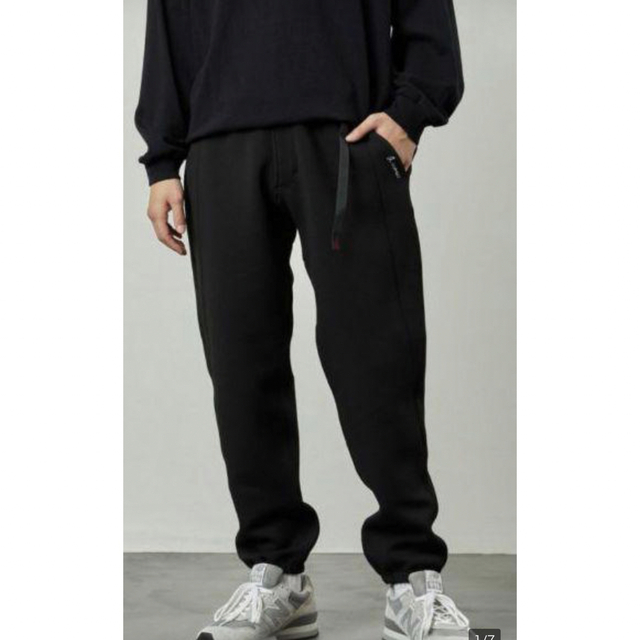 ☆新品 GRAMICCI 別注 テックニットジョガーパンツ Lサイズ 黒