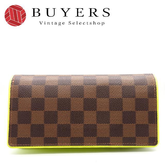 LOUIS VUITTON - 【中古】ルイヴィトン 二つ折り 長財布