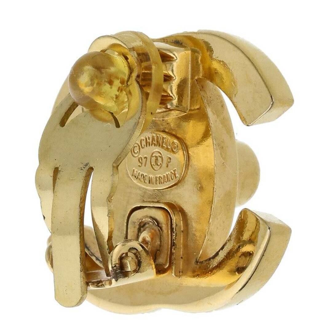 CHANEL - シャネル 97P ココマークターンロックモチーフイヤリング