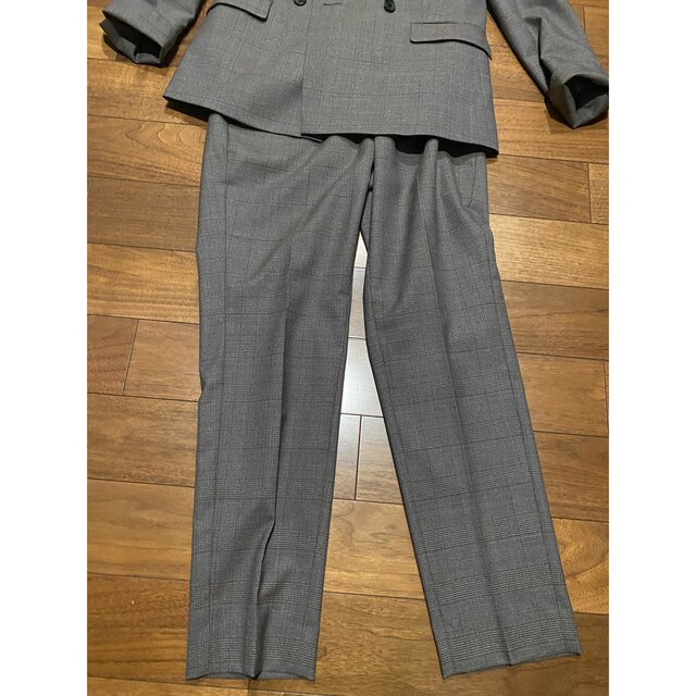 THE SUIT COMPANY(スーツカンパニー)のスーツカンパニー グレンチェック柄ジャケット  パンツスーツ レディースのフォーマル/ドレス(スーツ)の商品写真