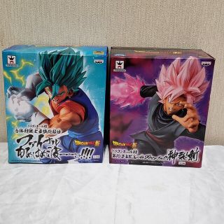 バンプレスト(BANPRESTO)のドラゴンボール ファイナルかめはめ波 神裂斬 ゴジータ フィギュア ブラック(アニメ/ゲーム)