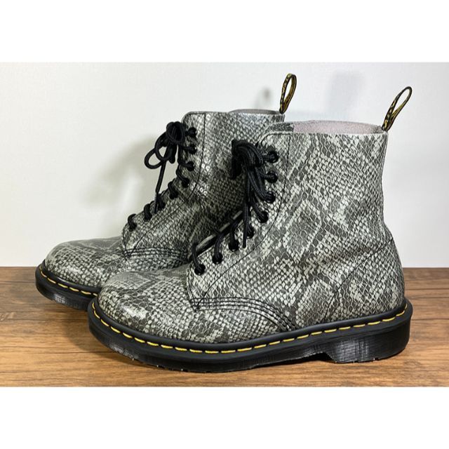 反物 浴衣 Dr.Martens ドクターマーチン PASCAL パイソン柄 8ホール