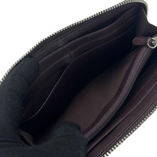 COACH - 【中古】 コーチ ラウンドファスナー 長財布 PVC F23455