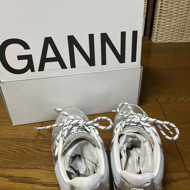 【GANNI(ガニー)】 Sporty Mix Retro Sneaker
