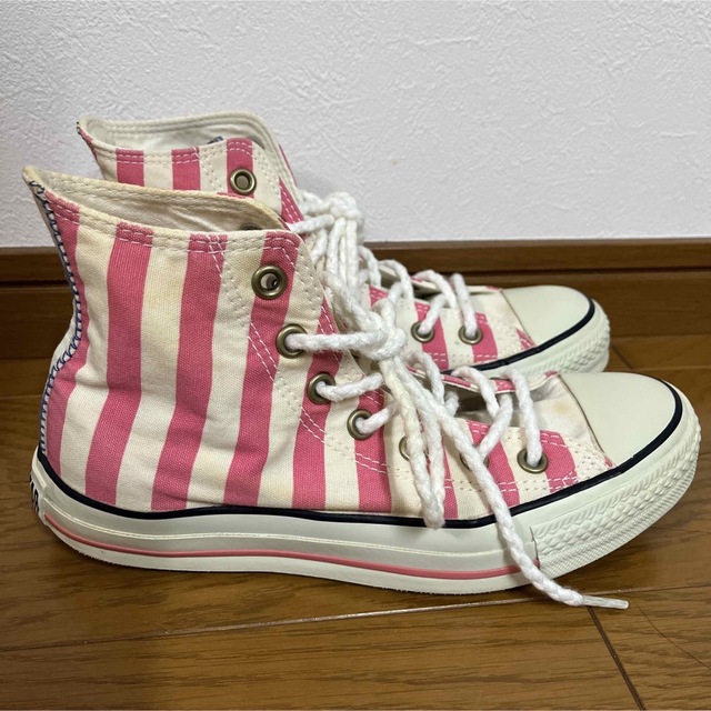 ◎新品◎未使用◎CONVERSE ハイカット ピンク 24.5㌢