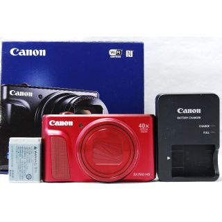 キヤノン(Canon)のCanon PowerShot SX720 HS レッド 光学40倍ズーム(コンパクトデジタルカメラ)