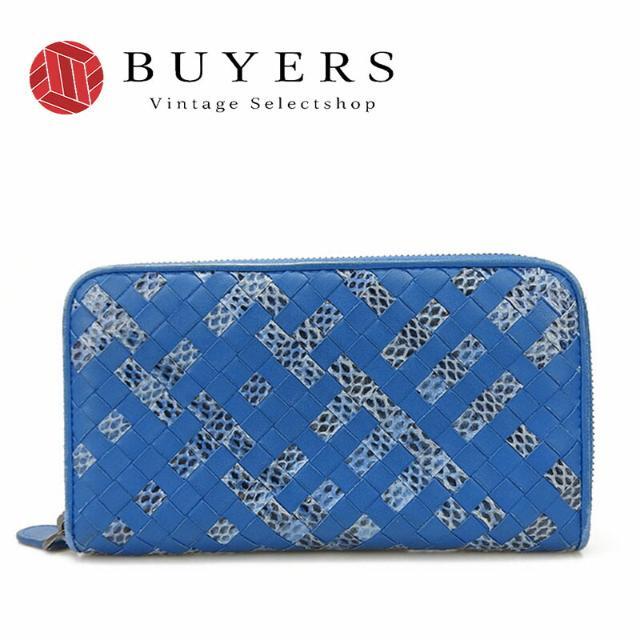BOTTEGA VENETA ボッテガヴェネタ ラウンドファスナー長財布 イントレ