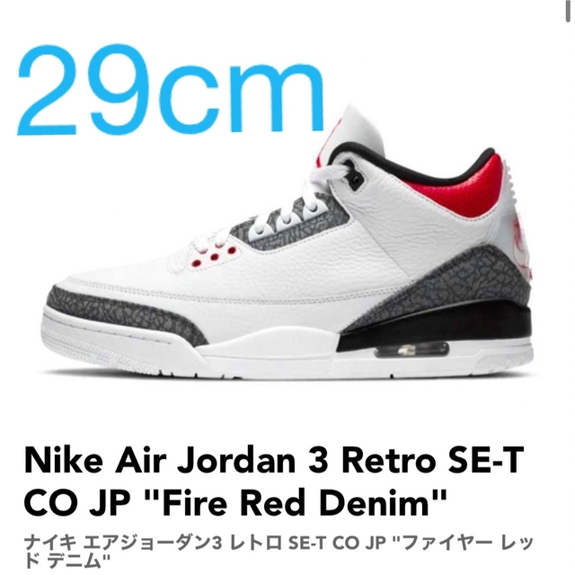 Nike Air Jordan 3 Retro SE-T CO JP 29cm
