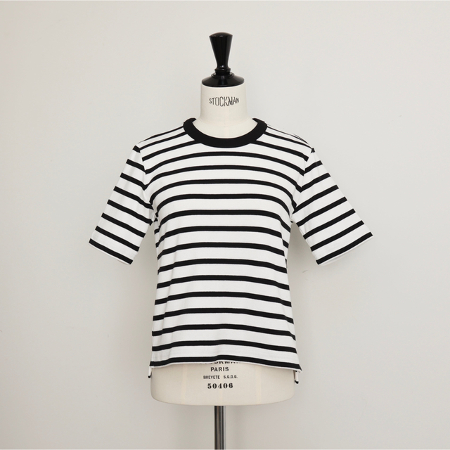 Drawer(ドゥロワー)のgypsohila Border Tシャツ レディースのトップス(Tシャツ(半袖/袖なし))の商品写真