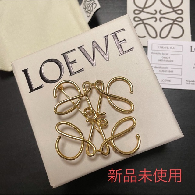 新品未使用 正規品 LOEWE ロエベ ブローチ コサージュ