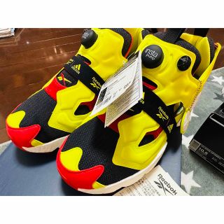 インスタポンプフューリー(INSTAPUMP FURY（Reebok）)の新品　アディダス×リーボックインスタポンプ フューリー  ブースト シトロン(スニーカー)