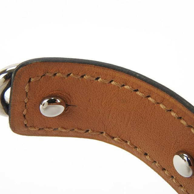 HERMES バングル アクセサリー オンザビーチ メッキ 水色系