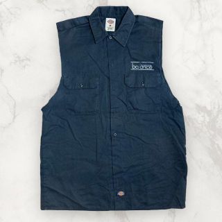 GXW Dickies ディッキーズ　ポケット　カットオフ　ワーク シャツ　半袖(ベスト)