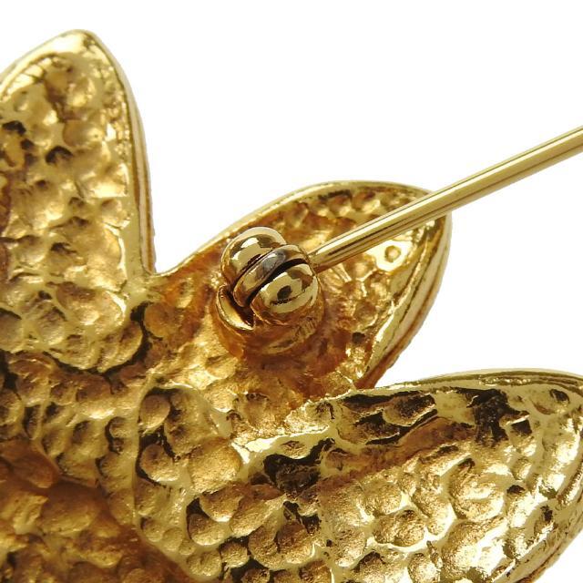 シャネル ライオンモチーフ ブローチ アクセサリー CHANEL メッキ ゴールド 小物 獅子 レディース 女性 accessories brooch gold Gp