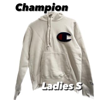 チャンピオン(Champion)の【ビッグロゴ】チャンピオン　フーディー　レディース(パーカー)