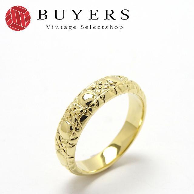 クリスチャンディオール リング 指輪 約11号 750 K18 金 ゴールド 約5.29g レディース 女性 小物 アクセサリー ジュエリー Christian Dior jewelry accessories ring