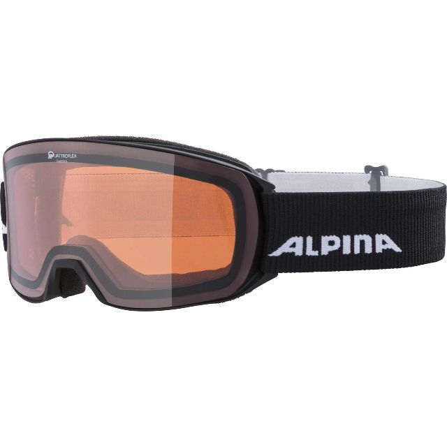 【色: ブラックマット】ALPINAアルピナ スキースノーボードゴーグル ユニセ