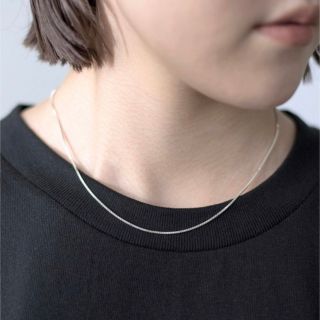 ビューティアンドユースユナイテッドアローズ(BEAUTY&YOUTH UNITED ARROWS)のMAISON BREEZE シルバー チェーン ネックレス(ネックレス)