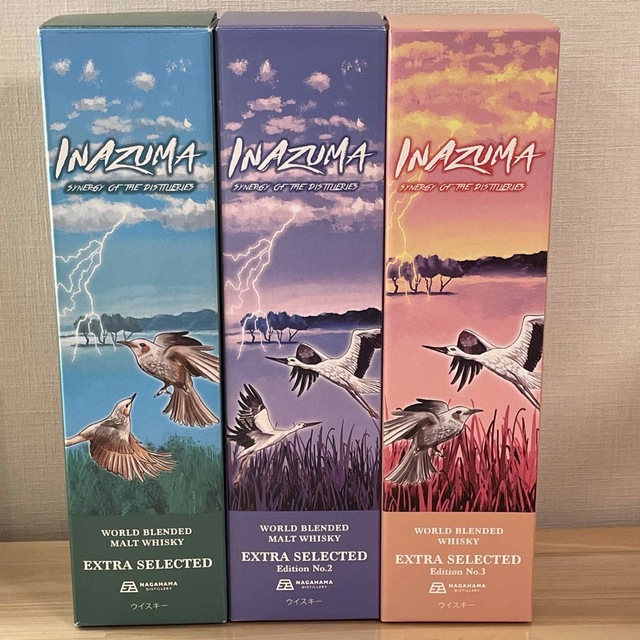 サントリー - INAZUMA(イナズマ)ウイスキー 3本セットの通販 by Z