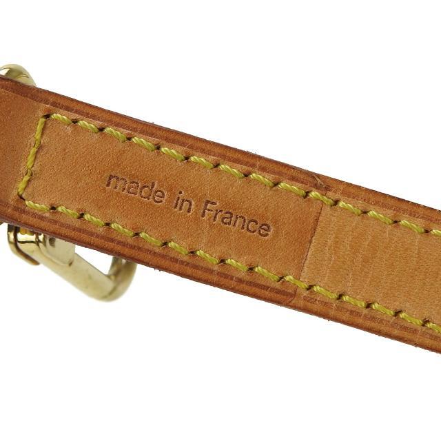 ルイヴィトン ショルダーストラップ ヌメ革 約120cm 斜め掛け ベージュ レザー レディース 女性 小物 Lv louis vuitton shoulder strap beige 7