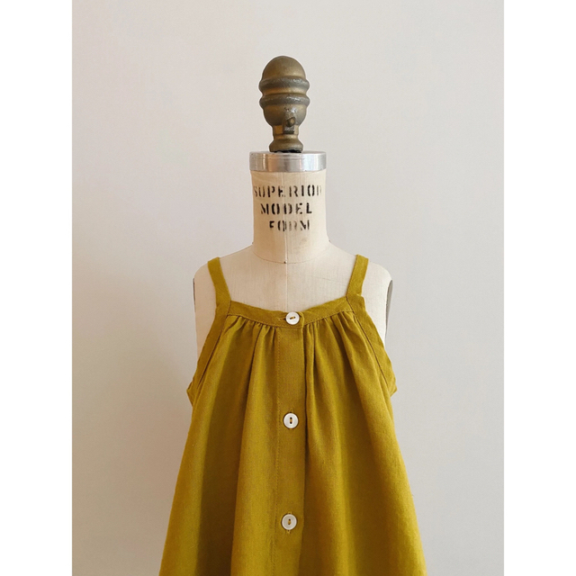 SOOR PLOOM(ソーアプルーム)のSoor Ploom Prim Dress chamomile 6Y キッズ/ベビー/マタニティのキッズ服女の子用(90cm~)(ワンピース)の商品写真