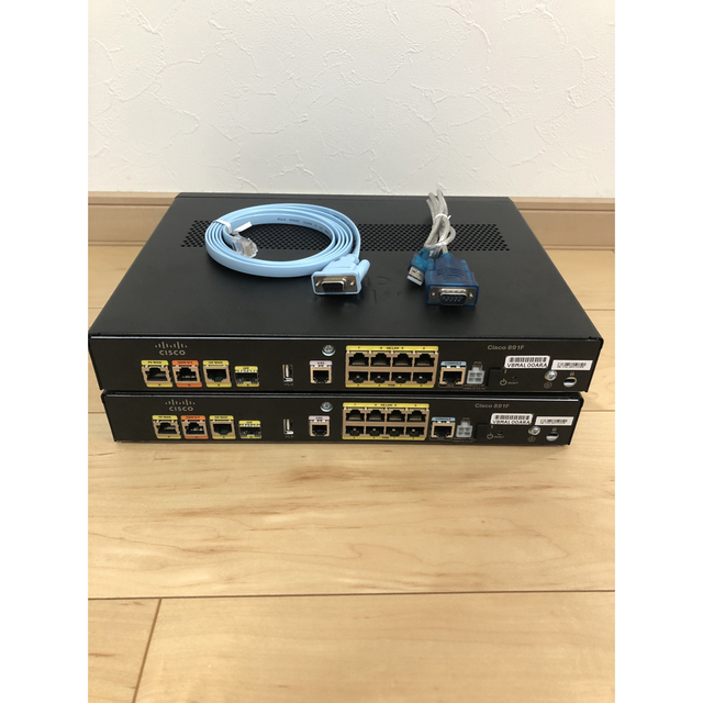 期間限定値下げ【CCNA、CCNP】2台Cisco891FJ - PC周辺機器