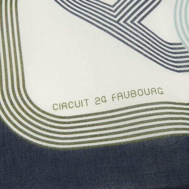 未使用 エルメス ハンカチーフ Circuit 24 Faubourg