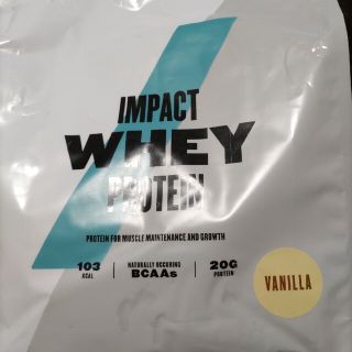 マイプロテイン(MYPROTEIN)のマイプロテイン　バニラ　2.5kg  インパクトホエイプロテイン(トレーニング用品)