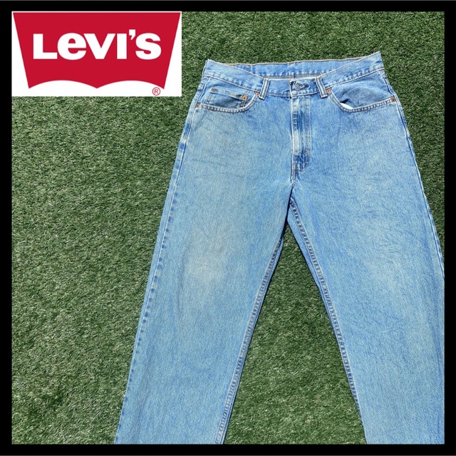 Levi's(リーバイス)のリーバイス 550 W33 L32 ブルーデニムジーンズバギー メキシコ製 メンズのパンツ(デニム/ジーンズ)の商品写真