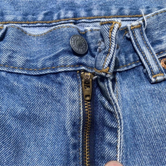 Levi's(リーバイス)のリーバイス 550 W33 L32 ブルーデニムジーンズバギー メキシコ製 メンズのパンツ(デニム/ジーンズ)の商品写真