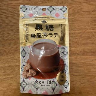 カルディ(KALDI)のカルディ　黒糖烏龍茶ラテ(茶)