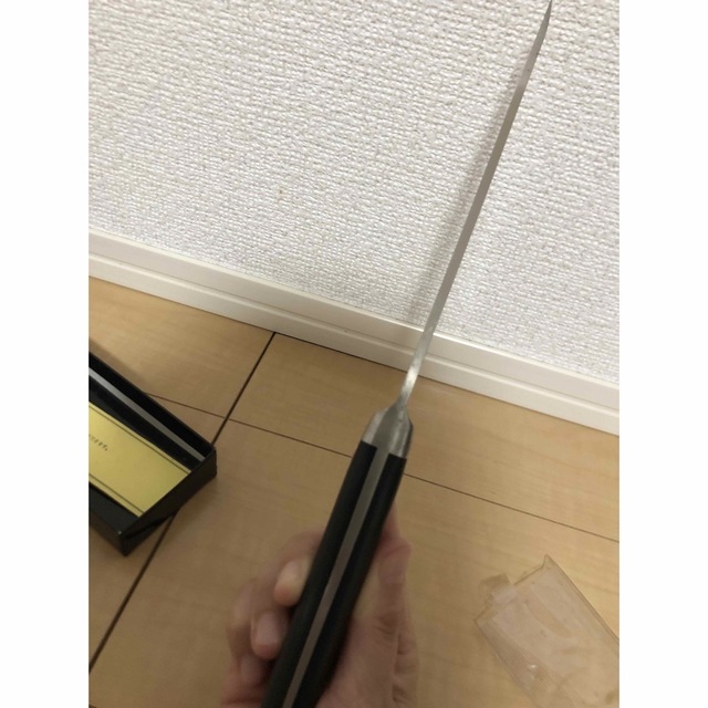 包丁 堺雅重 モリブデン 鋼 三徳包丁 未使用