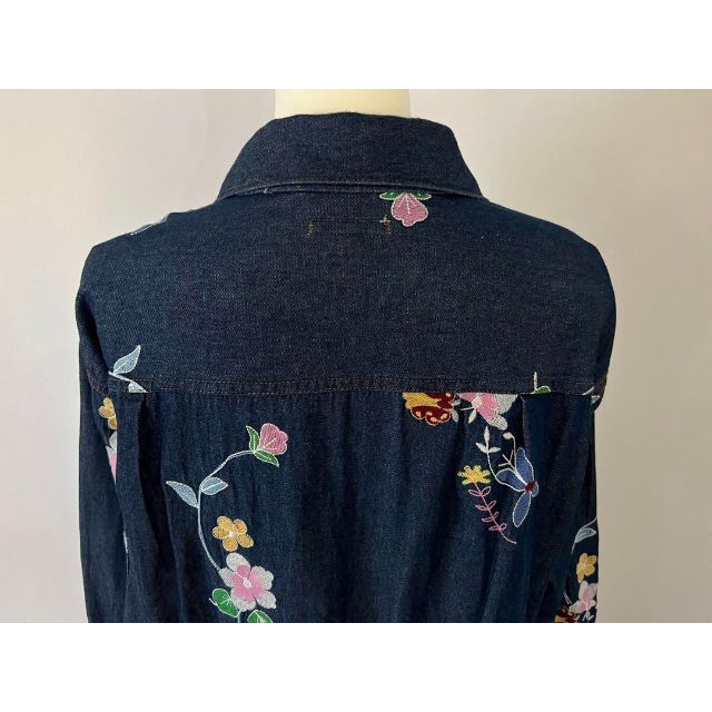 【極美品M】Engineered Garments 花柄刺繍 デニムセットアップ