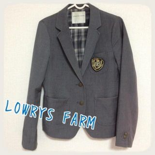 ローリーズファーム(LOWRYS FARM)のLOWRYS ▽ジャケット△【難あり】(テーラードジャケット)