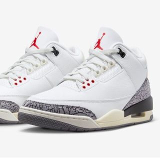 ナイキ(NIKE)のNike Air Jordan3White Cement Reimagined(スニーカー)