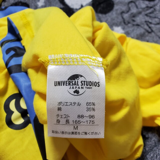 USJ(ユニバーサルスタジオジャパン)のユニバーサル・スタジオ・ジャパン　ミニオンズTシャツ　Mサイズ　USJ レディースのトップス(Tシャツ(半袖/袖なし))の商品写真