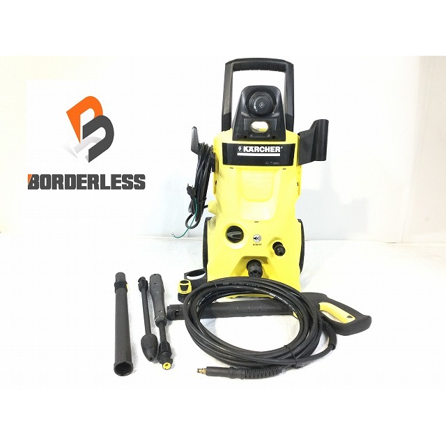 ☆比較的綺麗☆KARCHER ケルヒャー 高圧洗浄機 K4 サイレント Silent コンパクト 洗車 清掃 クリーニング 50Hz 2020年製 70877