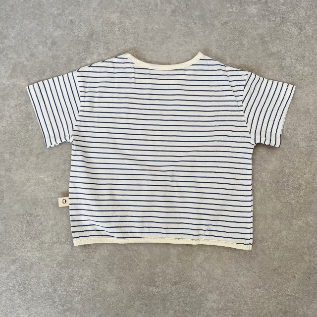 新品 90cm マリンボーダーセットアップ ブルー 子供服 キッズ/ベビー/マタニティのキッズ服男の子用(90cm~)(その他)の商品写真