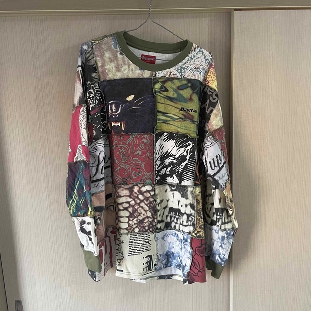 Supreme(シュプリーム)のsupreme mosaic patchwork L/S top XL メンズのトップス(Tシャツ/カットソー(七分/長袖))の商品写真