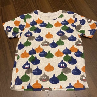 グラニフ(Design Tshirts Store graniph)のグラニフ　ドラクエ　コラボTシャツ　カラフルスライムパターン(Tシャツ/カットソー(半袖/袖なし))