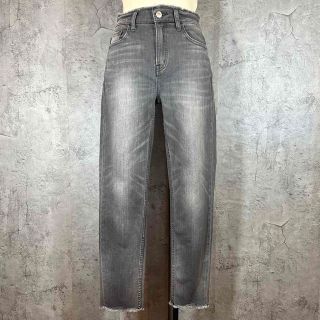 Healthy DENIM ヘルシーデニム パンツ デニム ジーパン ズボン ボトムス ベージュ系 23 フレア クロップド コットン リヨセル ロータス Lotus Crop 大人 着回し 無地 ブランド シンプル カジュアル【レディース】