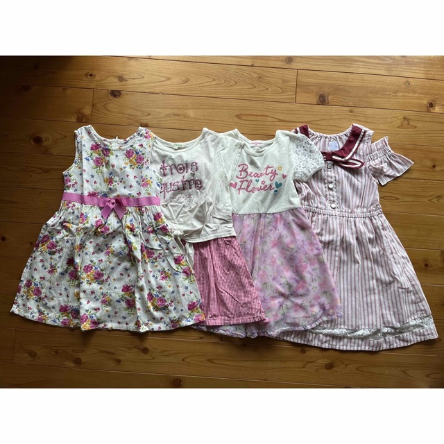 3can4on(サンカンシオン)のワンピース　 4点 キッズ/ベビー/マタニティのキッズ服女の子用(90cm~)(ワンピース)の商品写真