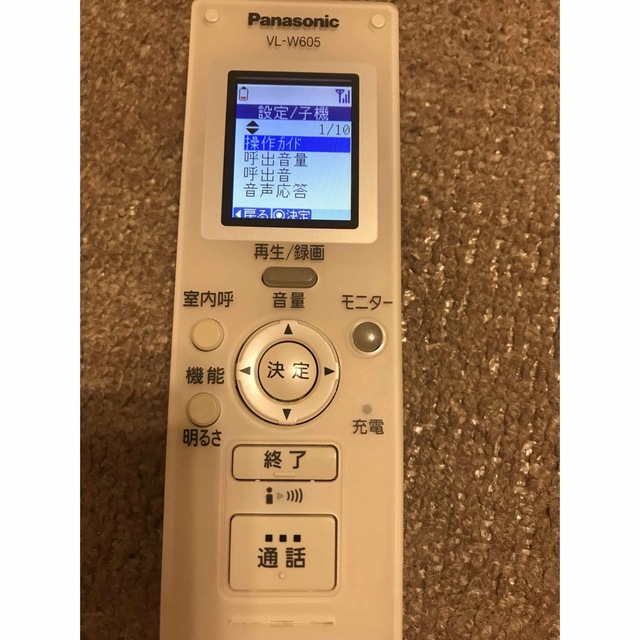 Panasonic 【わんこ様専用】パナソニックドアホンモニター子機 VL−W605 完動品☆の通販 by りんまお's shop｜パナソニック ならラクマ