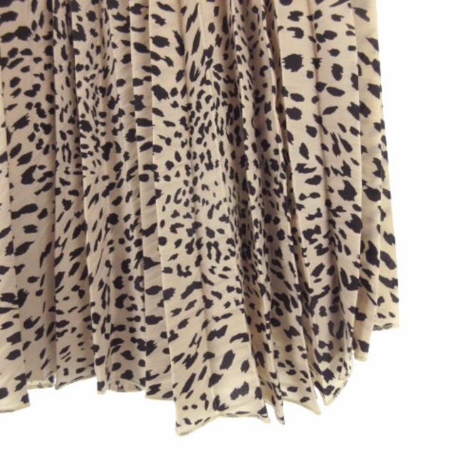 COCO DEAL(ココディール)のココディール COCO DEAL プリーツ スカート 総柄 2 ライトベージュ レディースのスカート(その他)の商品写真