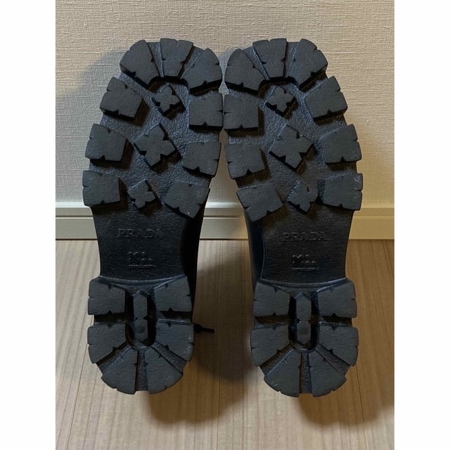 PRADA プラダ ブラッシュドレザー ダービーシューズ PRADA プラダ ブラッシュドレザー ダービーシューズ