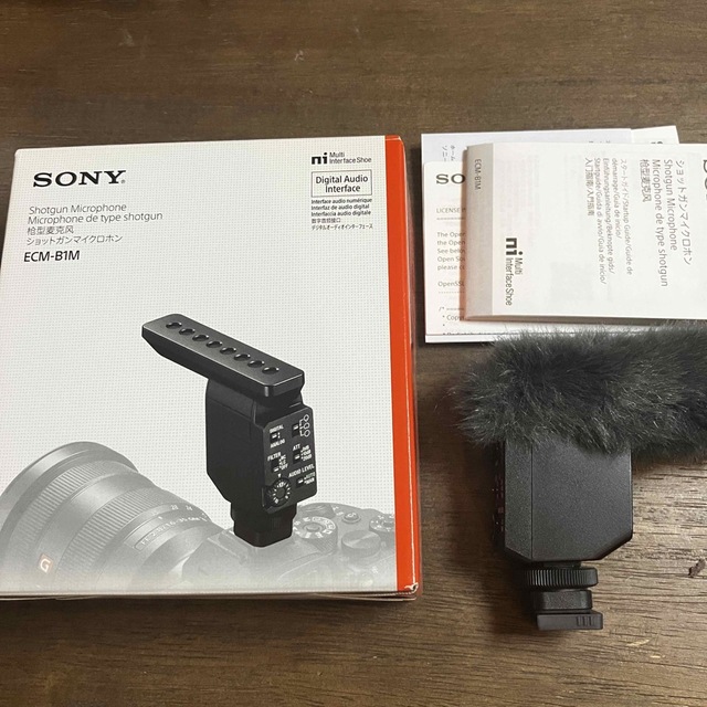 SONY ショットガンマイクロホン ECM-B1M