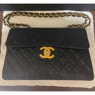 シャネル(CHANEL)の正規品　シャネル　デカマトラッセ34 ターンロック　Ｗチェーンショルダーバッグ(ショルダーバッグ)