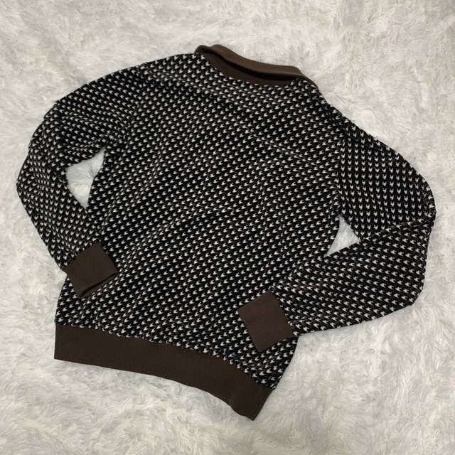 FRED PERRY - フレッドペリー トラックジャケット Sサイズ 千鳥格子柄