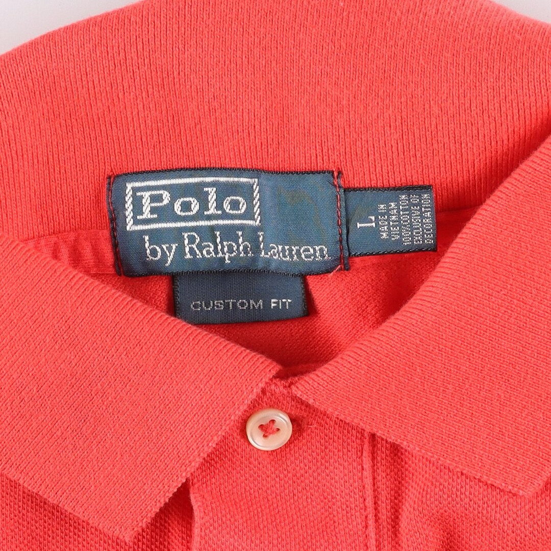 Ralph Lauren(ラルフローレン)の古着 ラルフローレン Ralph Lauren POLO by Ralph Lauren 半袖 ポロシャツ メンズL /eaa332230 メンズのトップス(ポロシャツ)の商品写真